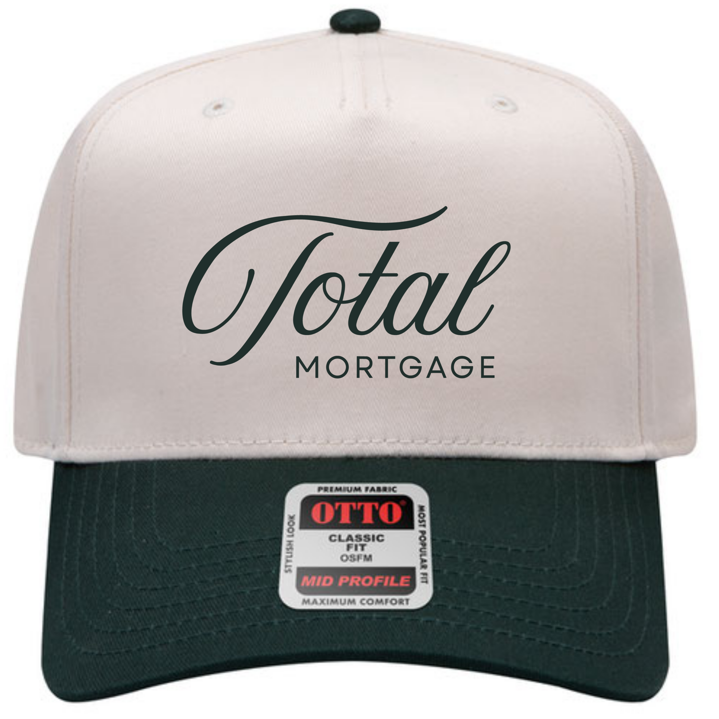 OTTO CAP® 5 Panel Mid Profile Baseball Cap