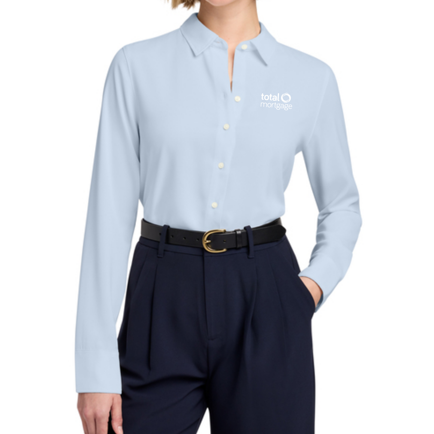 Brooks Brothers® Women’s Full-Button Satin Blouse